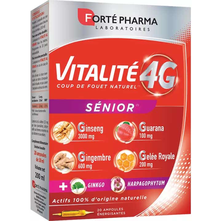 Forté Pharma Vitalite 4G Senior Amp 20