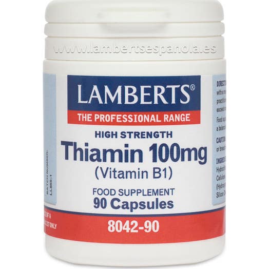Lamberts Tiamina 100 Mg 90 Caps