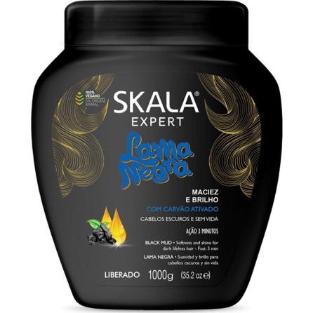 Skala Lama Negra Crema Acondicionadora 1L