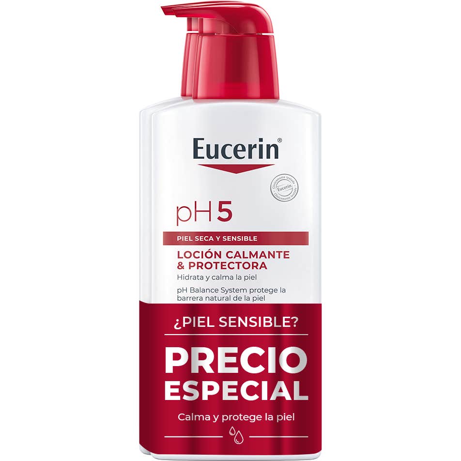 Eucerin Loción Calmante & Protectora pH5 2x400ml