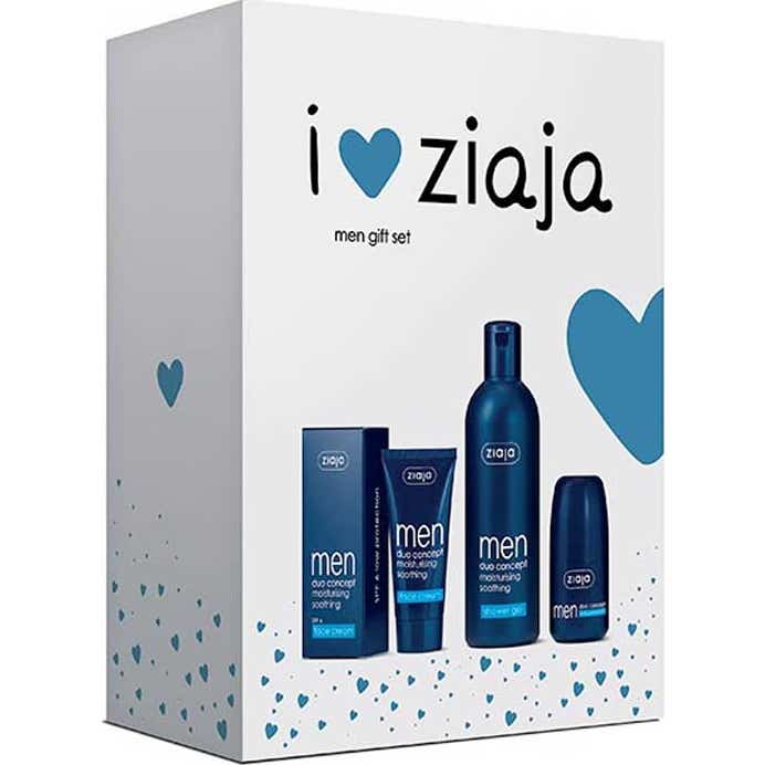 Ziaja Men Set Gel Baño+ Crema Facial+ Deseodorante