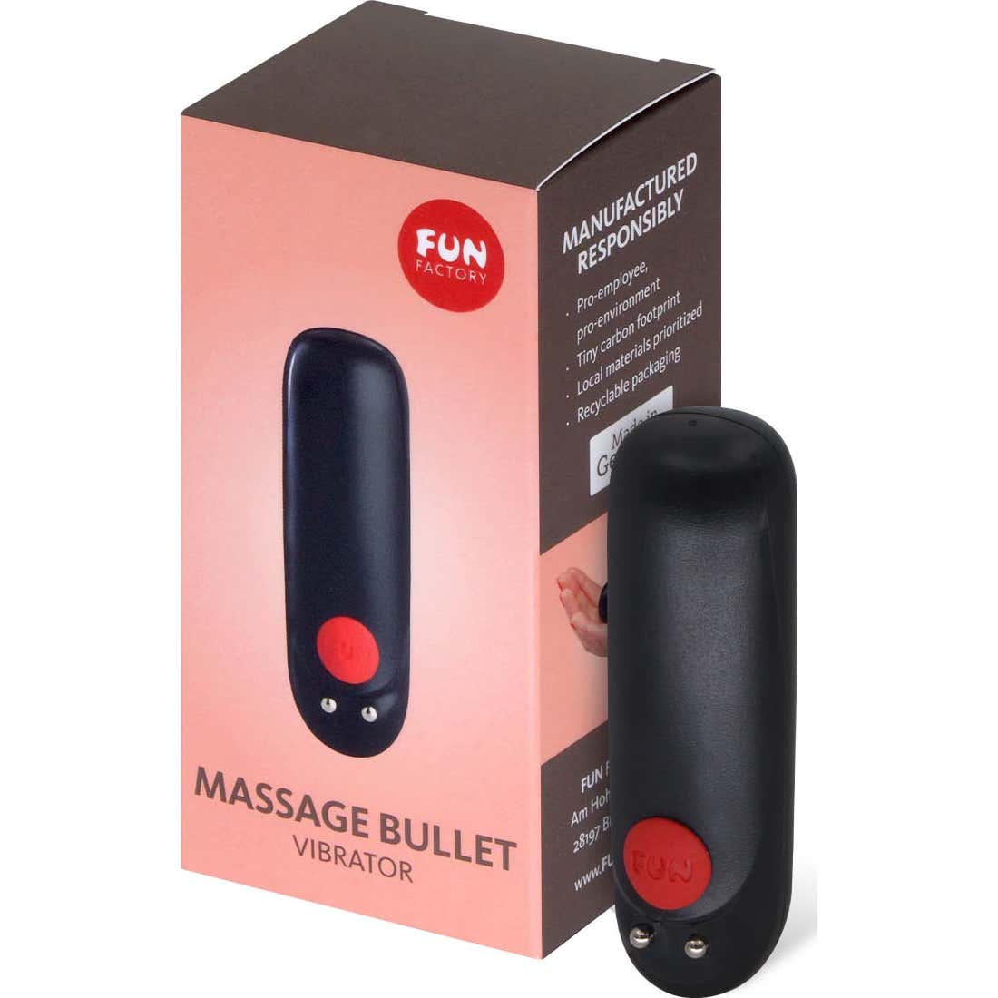 Fun Factory Bullet Black 1ud