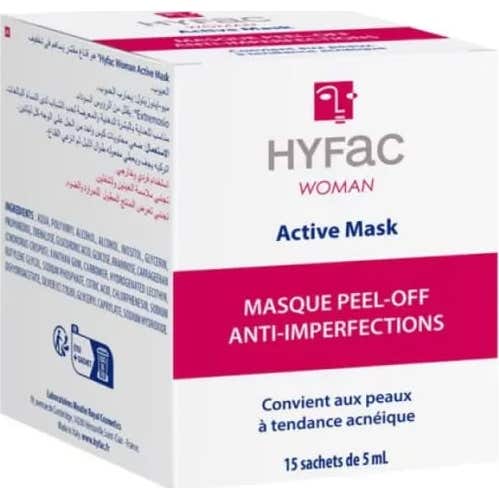 Hyfac Woman Active Mascarilla Peel-Off Anti-Imperfeccion 15x5ml