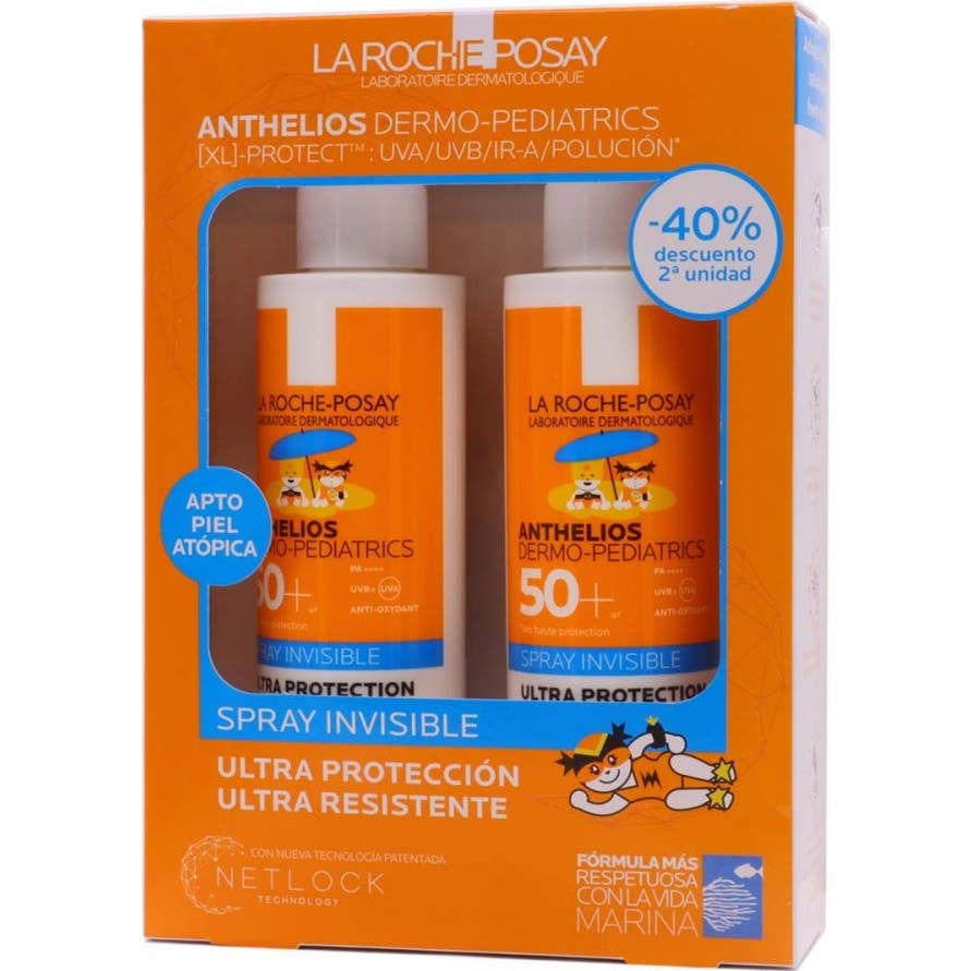 La Roche-Posay Anthelios Dermo-Pediatrics Spray Invisible SPF50+ 2x200ml