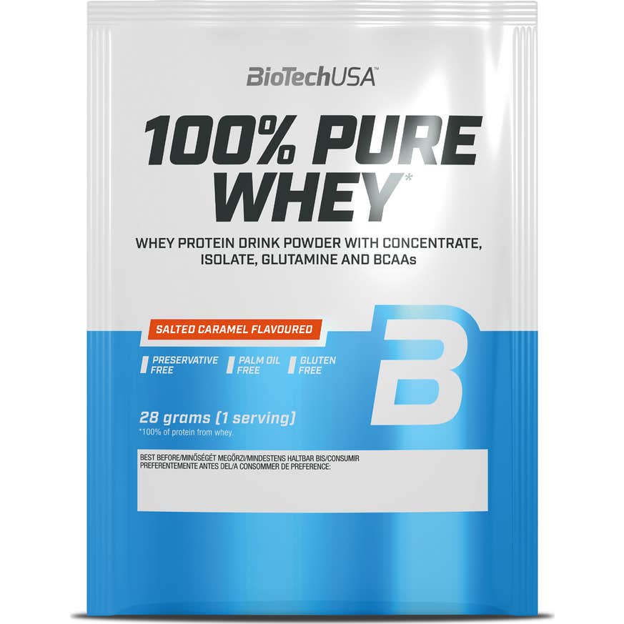 BioTech USA 100% Pure Whey Salted Caramel 28g