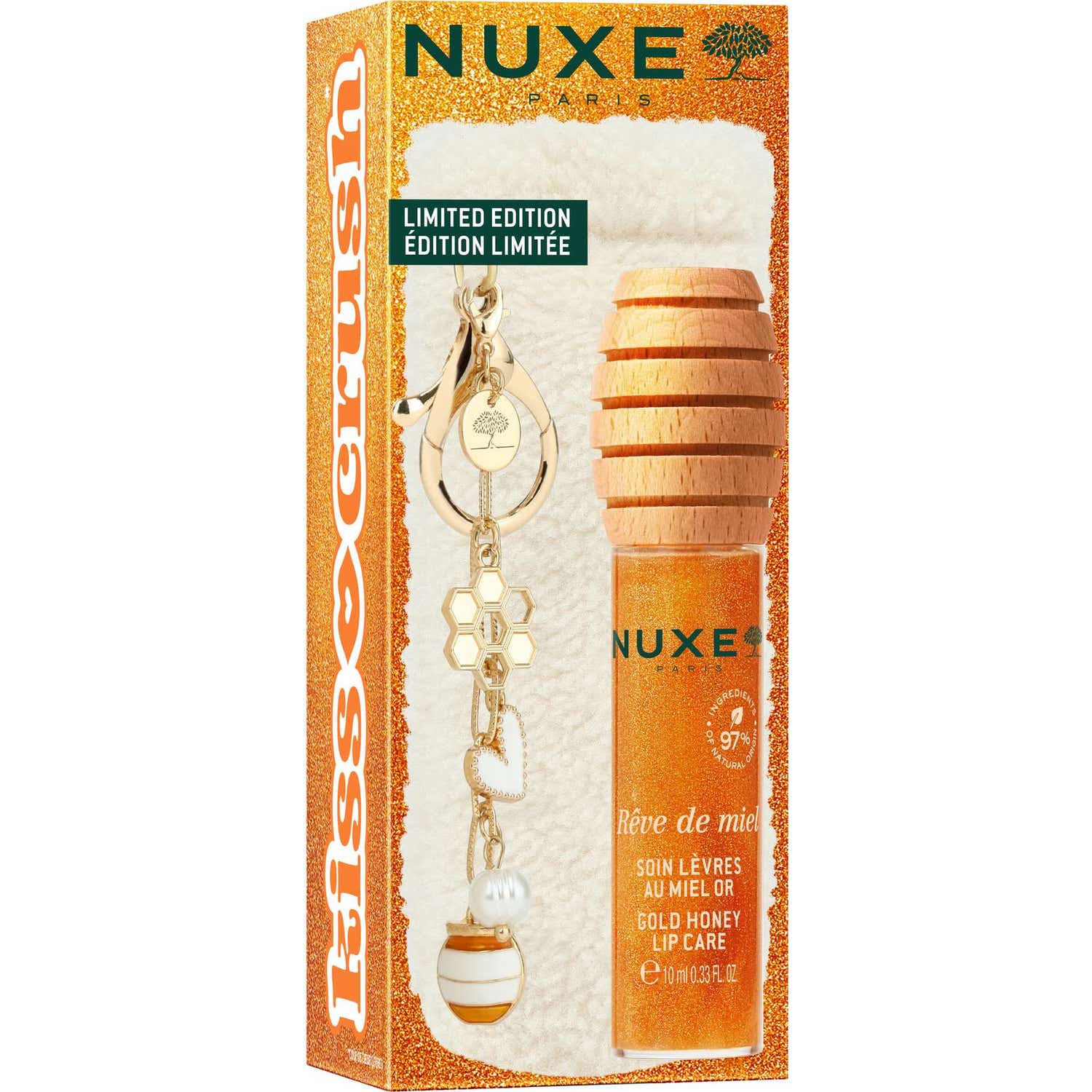 Rêve De Miel Tratamiento Labial Con Miel Gold 10 ml + Funda