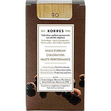 Korres Tinte Avanzado Aceite de Argán 9.0 Rubio Muy Claro
