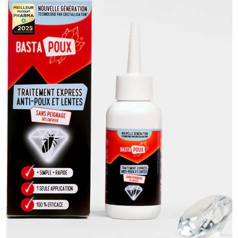 Bastapoux Tratamiento Express Anti-Piojos & Liendres 100 ml