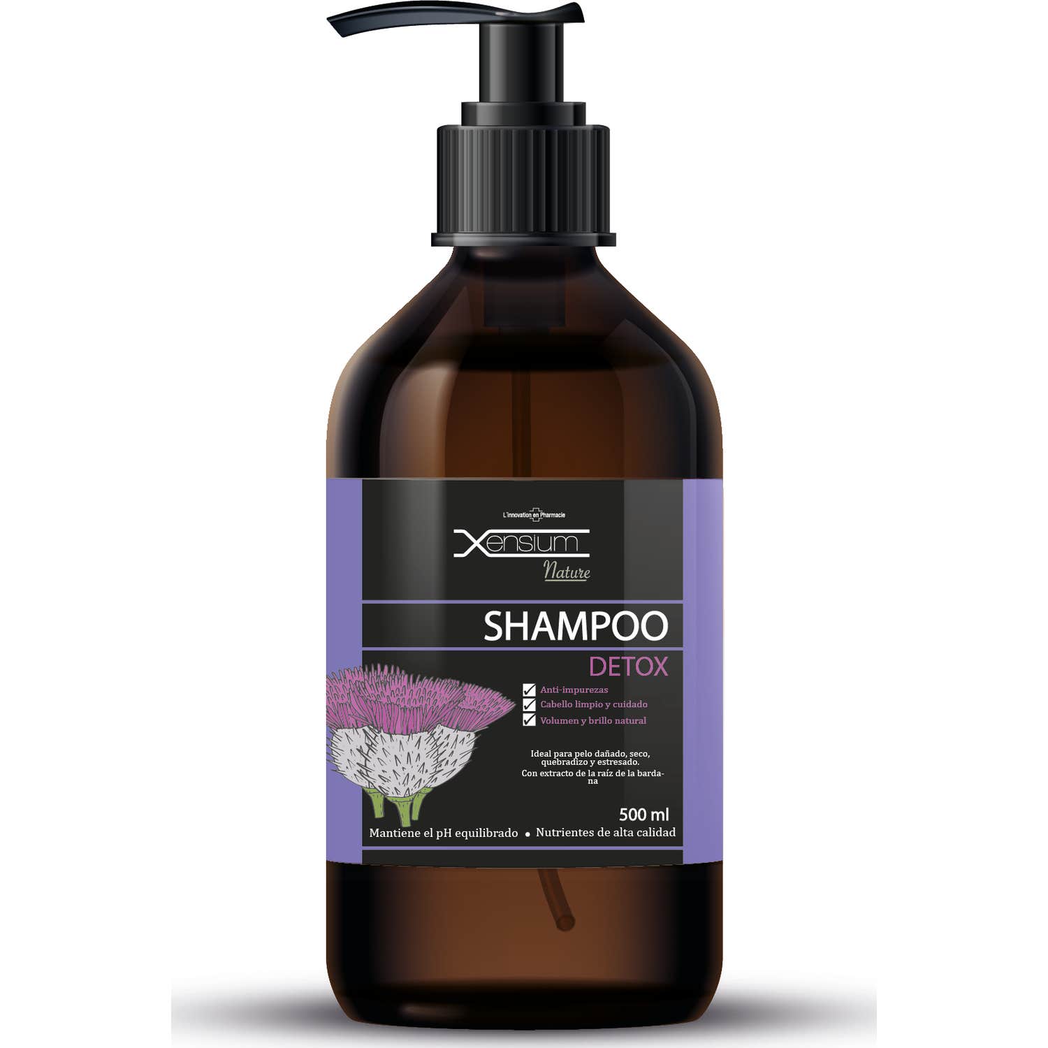 Xensium Nature Champú Detox 500ml