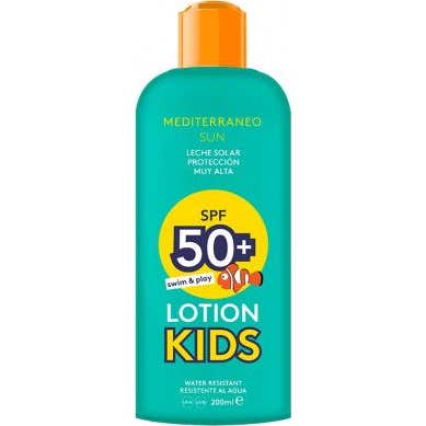 Mediterraneo Sun Swim & Play Leche Solar Infantil Spf50 200 ml