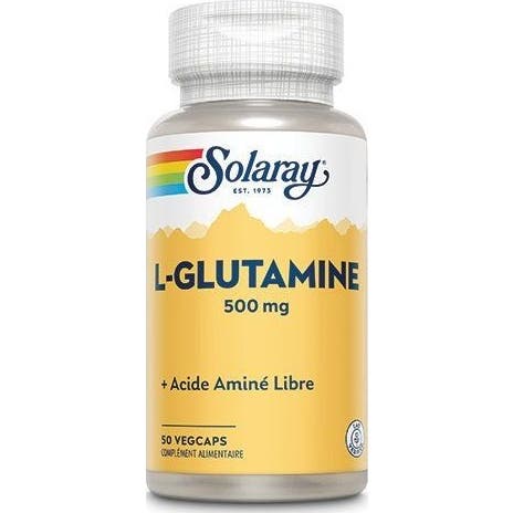 Solaray L-Glutamine 500 mg 50 caps