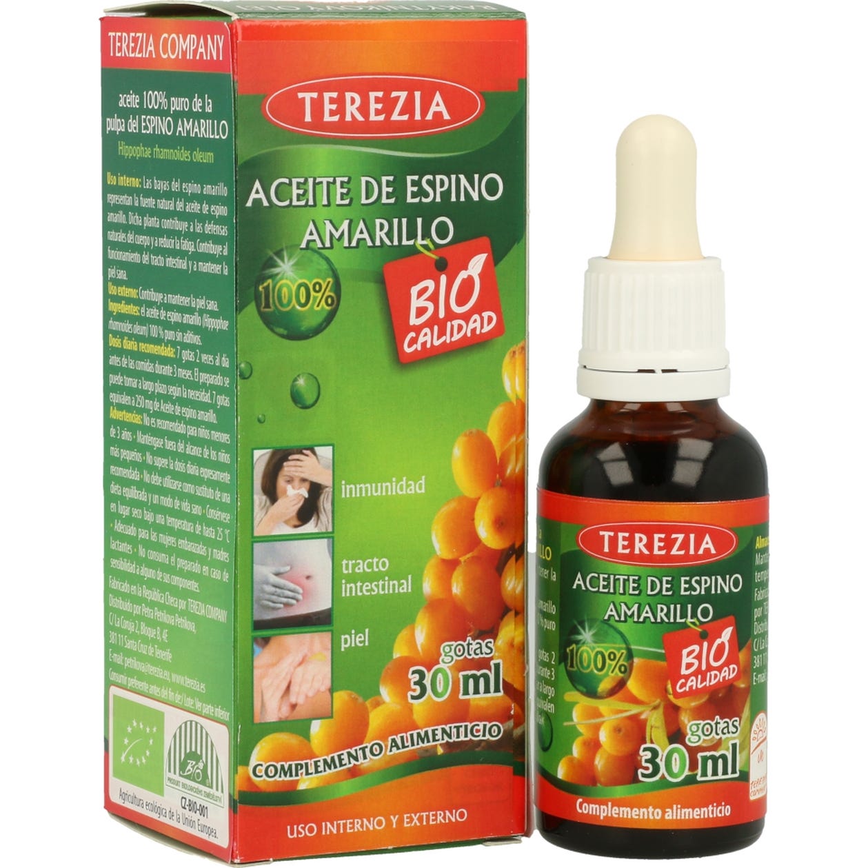 Terezia Aceite De Espino Amarillo 30Ml