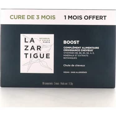 Lazartigue Boost Anticaída Cabellos y Crecimiento 90 caps