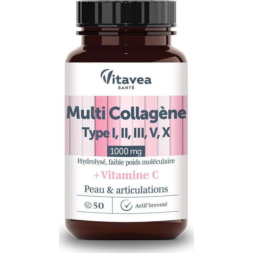 Vitavea Multi Colágeno Tipo I II III V X 50comp