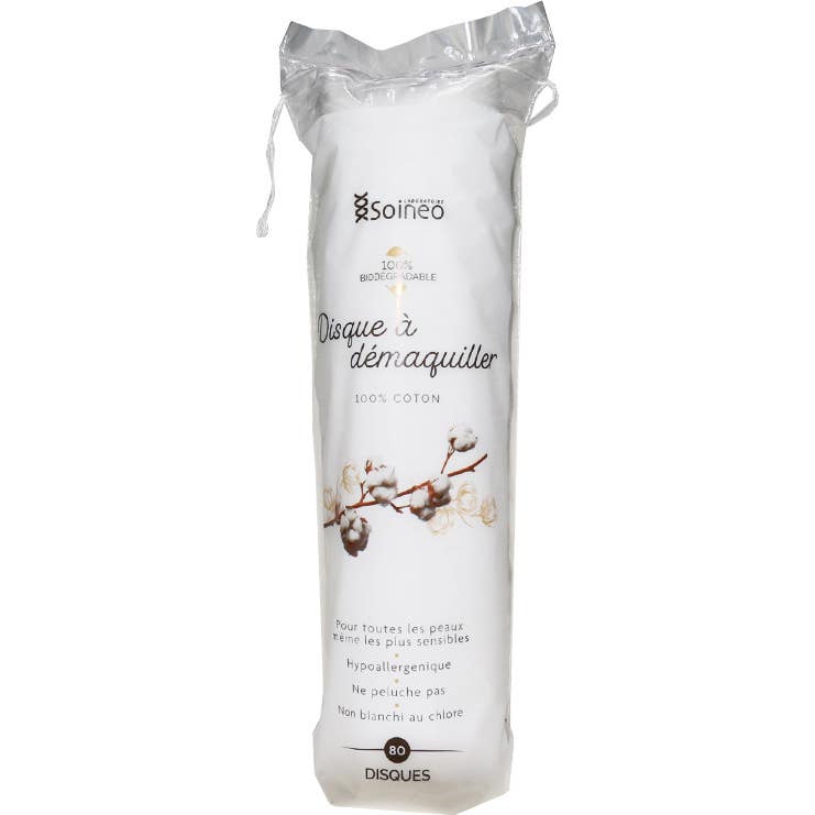 Soineo Algodón Discos Desmaquillantes 80 Bolsitas