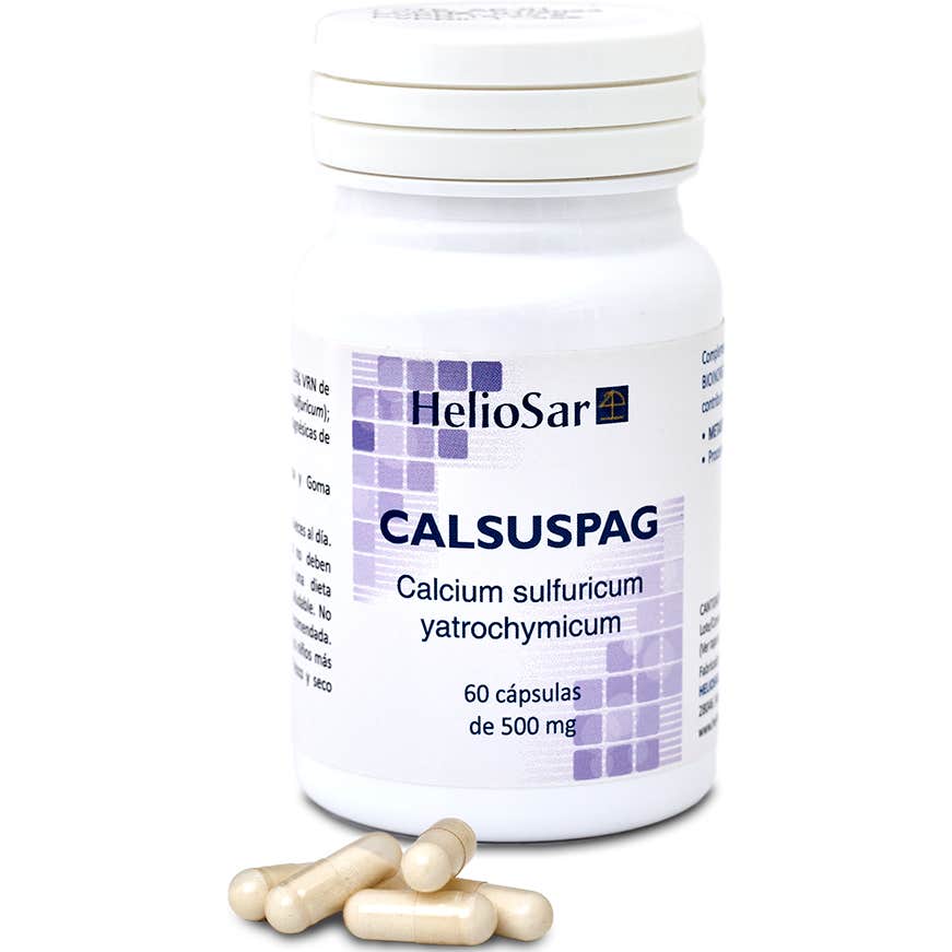 Heliosar Calsuspag 500Mg 60Caps