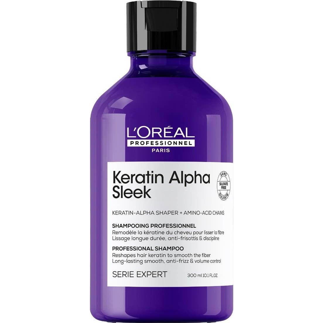 Loreal Professionnel Keratin Alpha Sleek Shampoo Champú Tratamiento Keratina – imagen 2