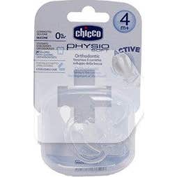 Chicco® Physiosoft Chupete Silicona Todogoma Anatómico 4 M+ 1 ud