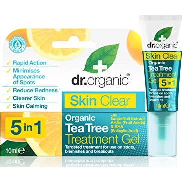 Dr. Organic Gel Tratamiento Anti Manchas e Imperfecciones SkinClear 5 en 1 10ml