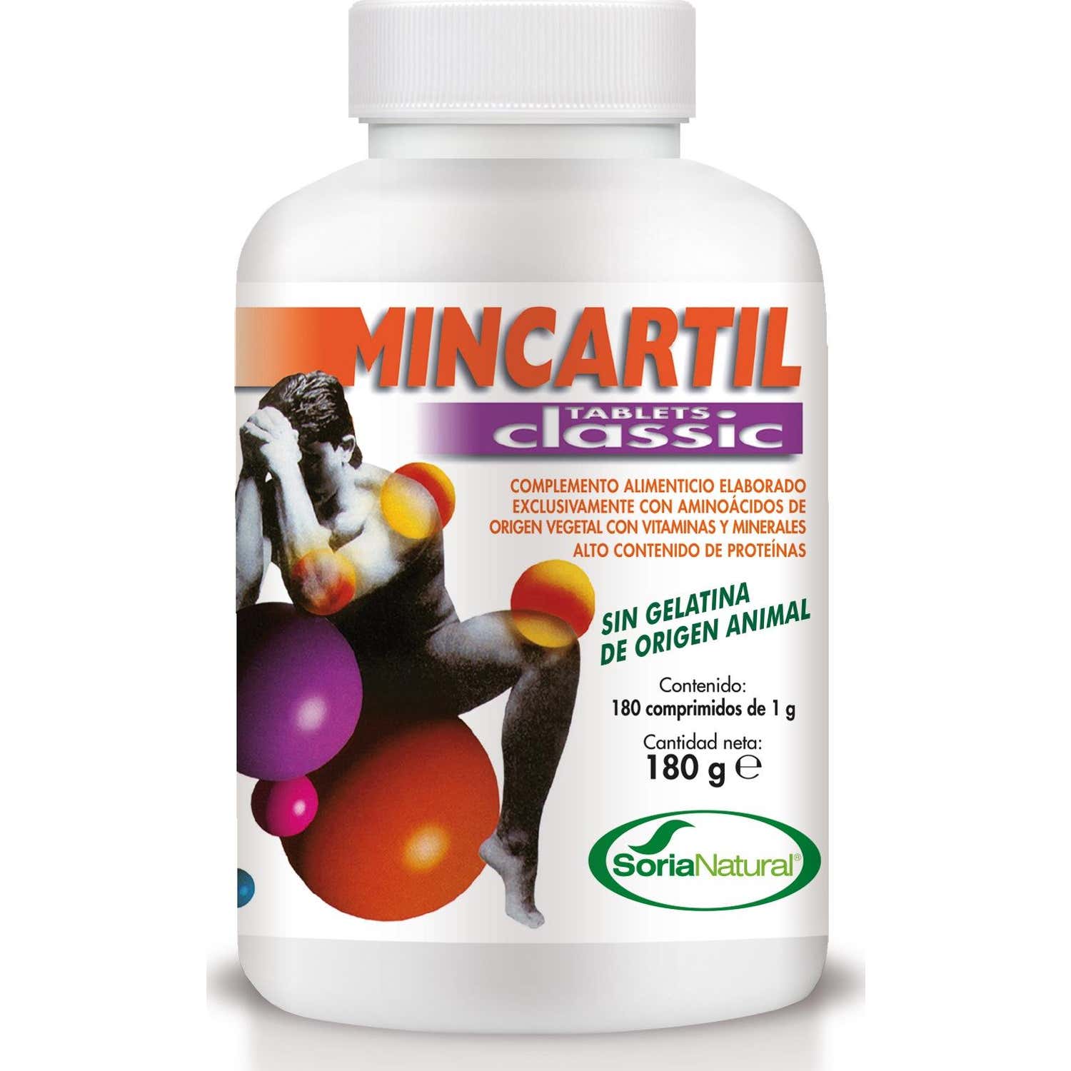 Soria Natural Mincartil Classic Tablets 180comp