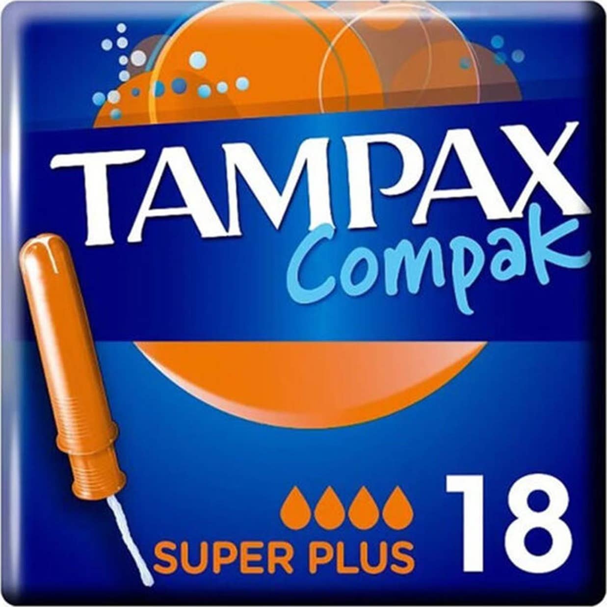 Tampax Compak Super Plus 18uds