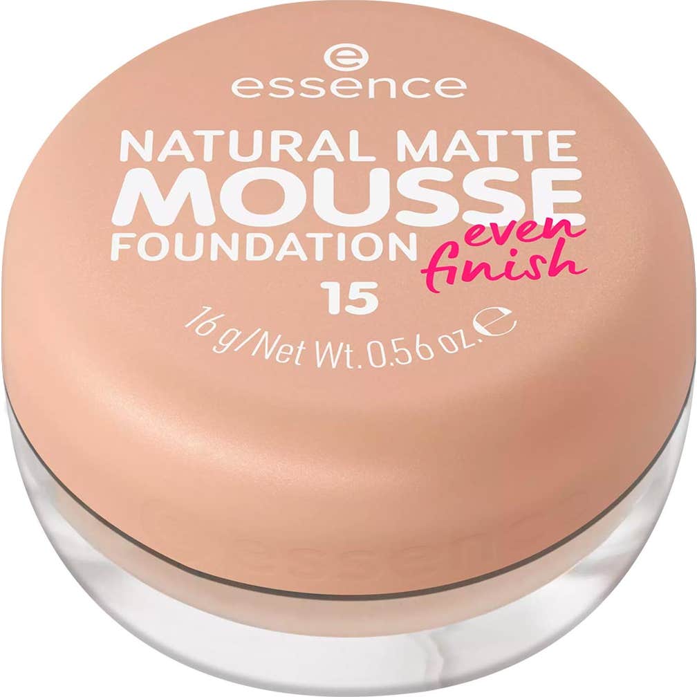 Essence Natural Matte Mousse Makeup Base 15 16g