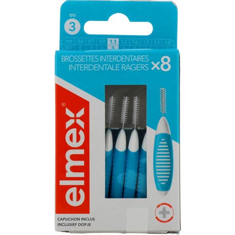 Elmex Cepillo Interdental 1,1mm 8uds