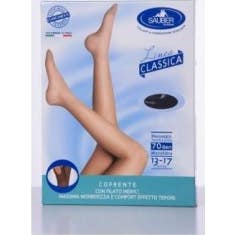 Sauber Pharma Classic Line Tights 70Den Smooth Jersey Black T5 1 Par
