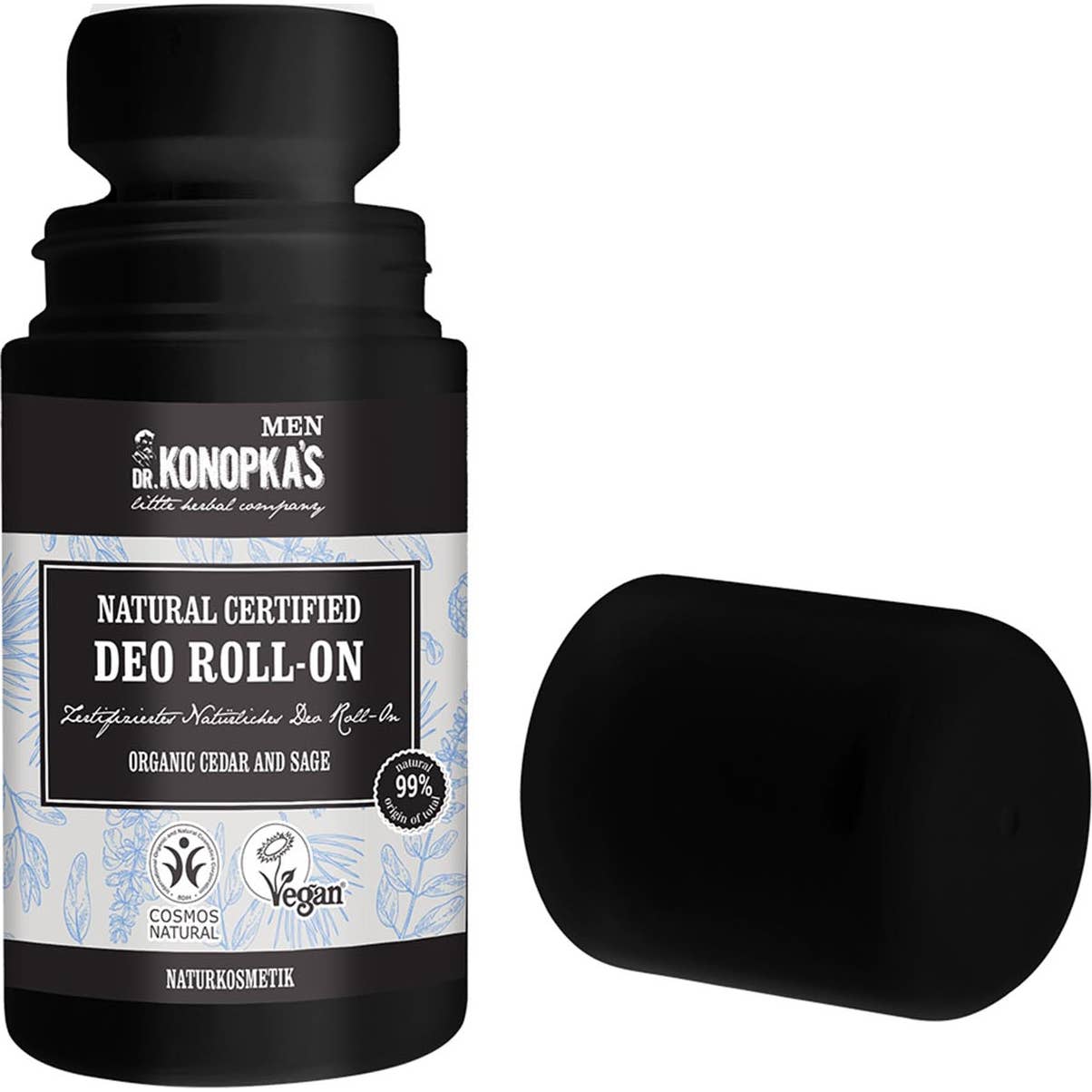 'Dr. Konopka''s Men Deodorant Roll On Certificat Natural 50ml'