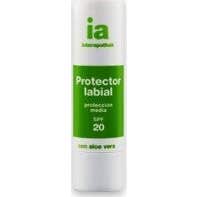 Interapothek protector labial aloe vera SPF20+ 1 ud