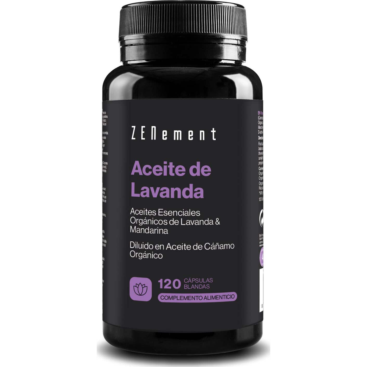 Zenement Aceite de Lavanda 120 caps blandas
