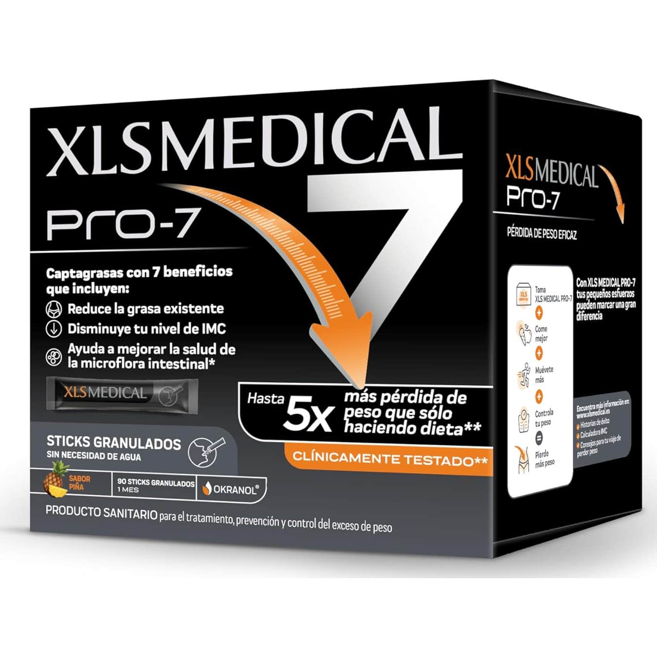 XLS Medical Pro-7 Sabor Piña 90 Sobres
