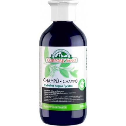 Corpore Sano Champu Henna Negro 300 Ml