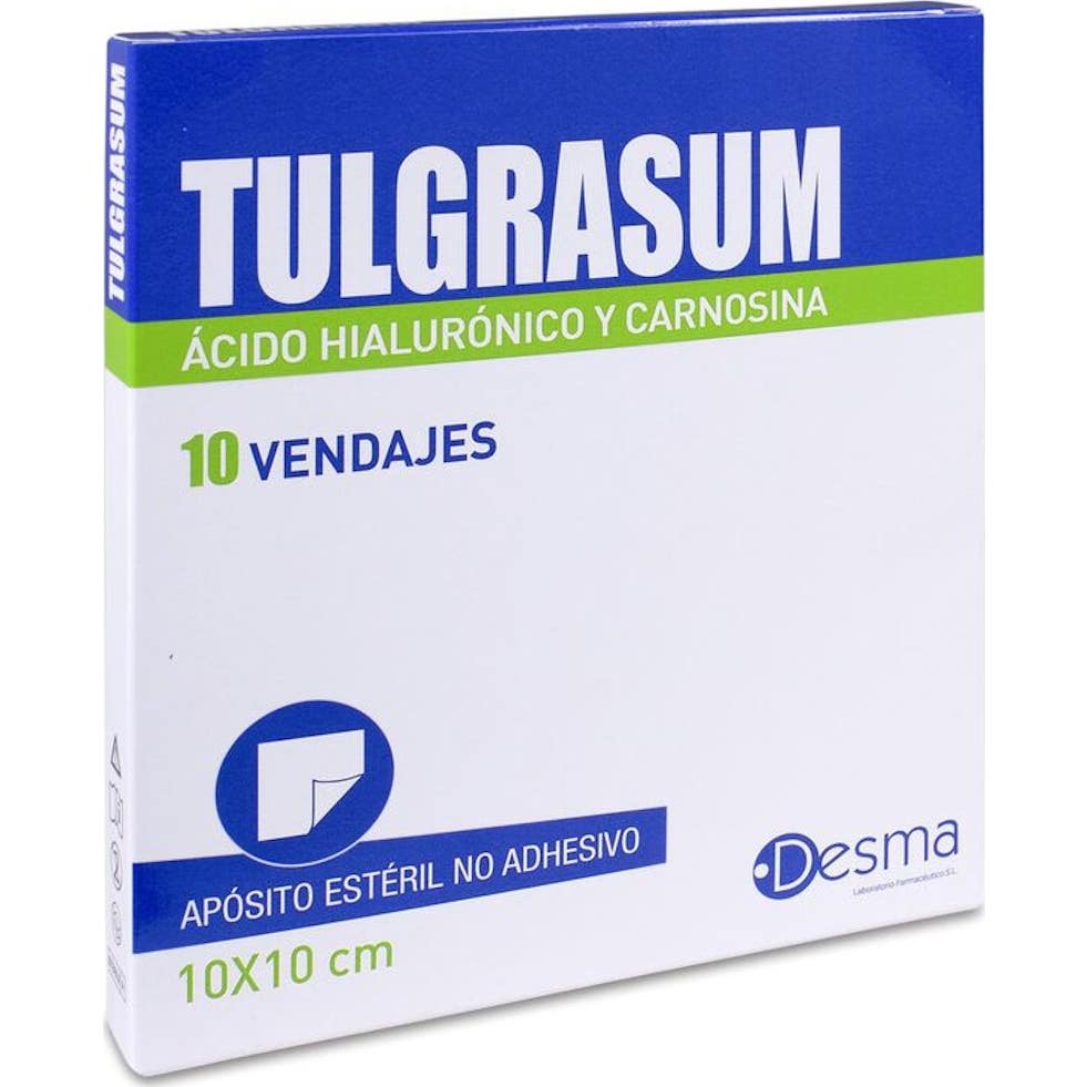 Desma Tulgrasum Apósito Estéril No Adhesivo 10x10cm 10uds