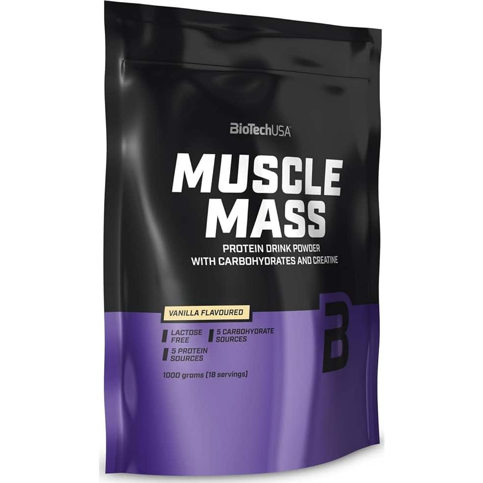 Biotech Usa Muscle Mass Vainilla 1000 G