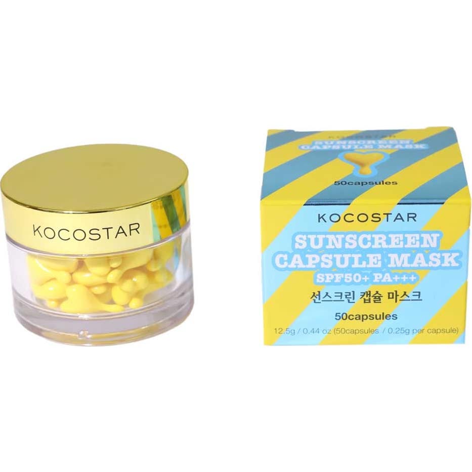 Kocostar Sunscreen Capsule Mask SPF50+ 50caps