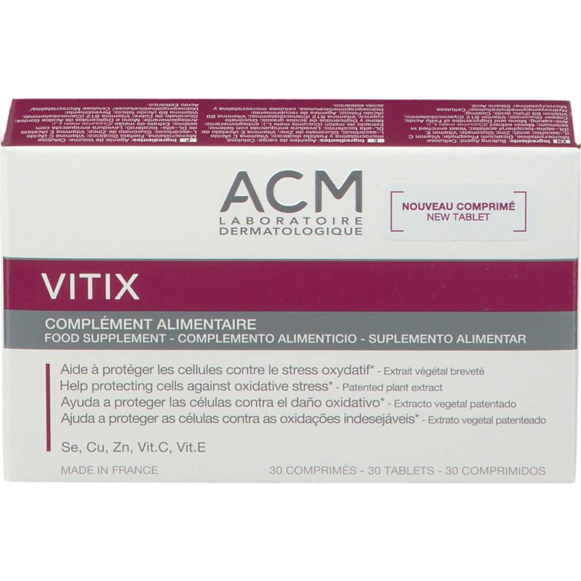 Acm Vitix Suplemento Alimenticio Vitix 30caps | Natural Doctor