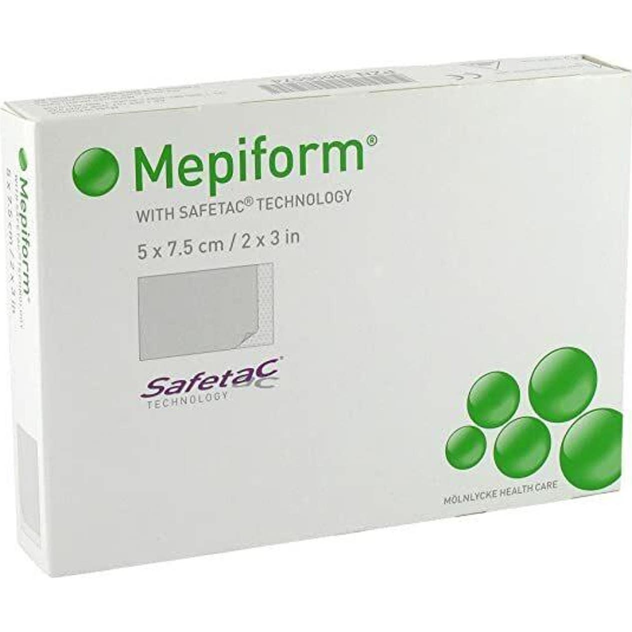 Mepiform Apósito Autoadhesivo de Silicona 5x7,5cm 5ud