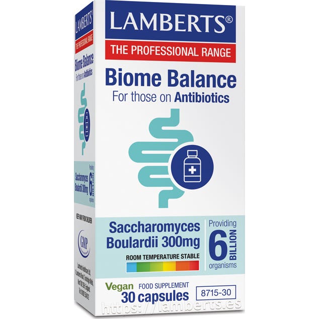 Lamberts Biome Balance Antibiotics 30Caps