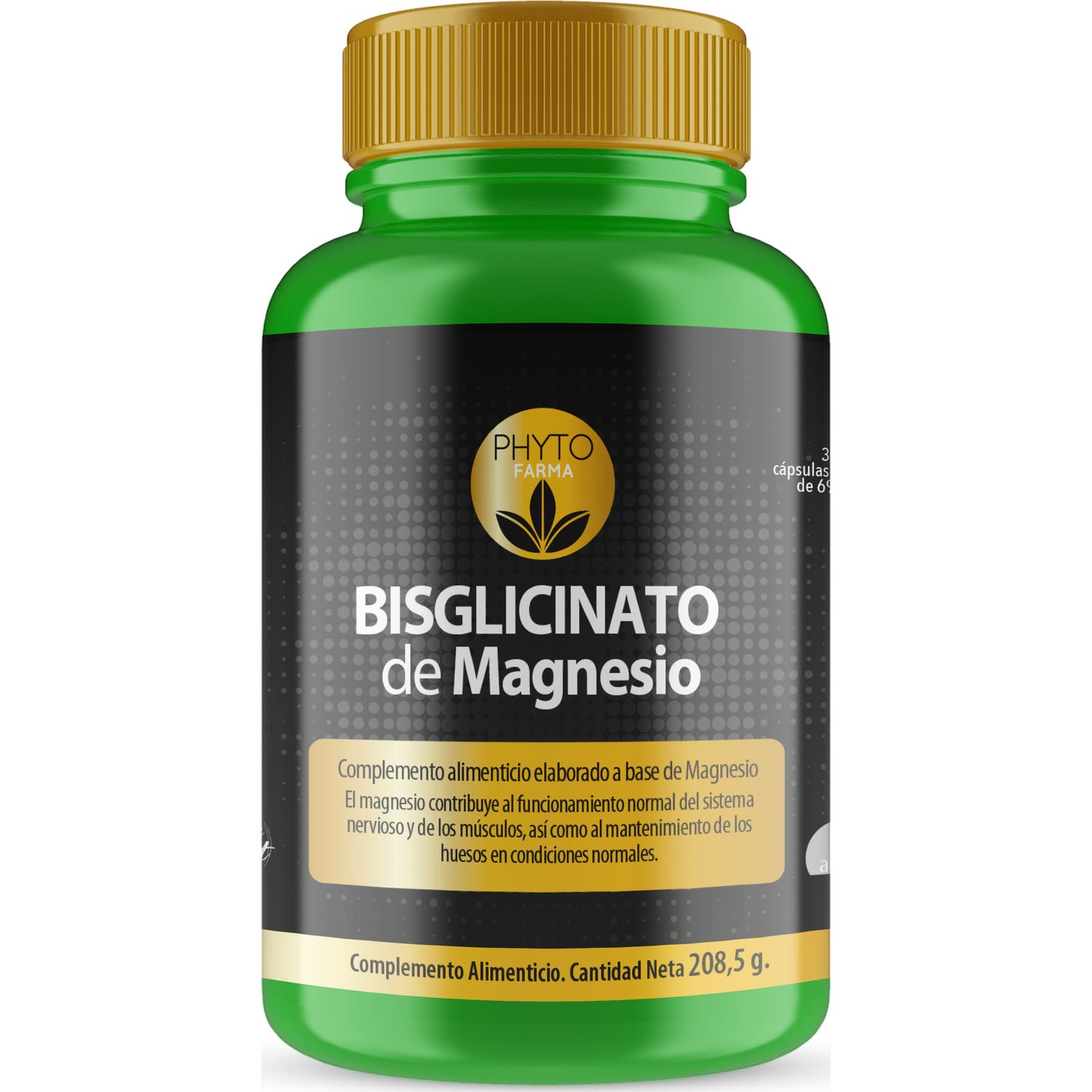 Phytofarma Bisglicinato de Magnesio 300vcaps