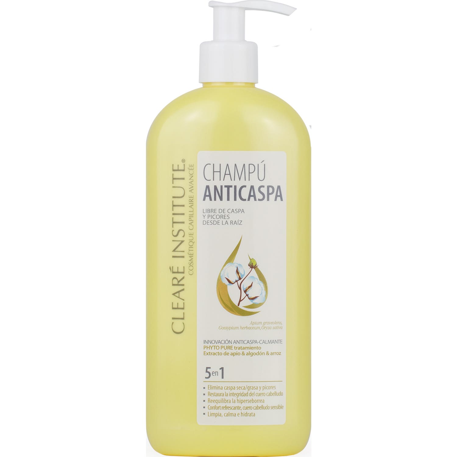 Phergal Clearé Institute Champú Anticaspa 400 Ml