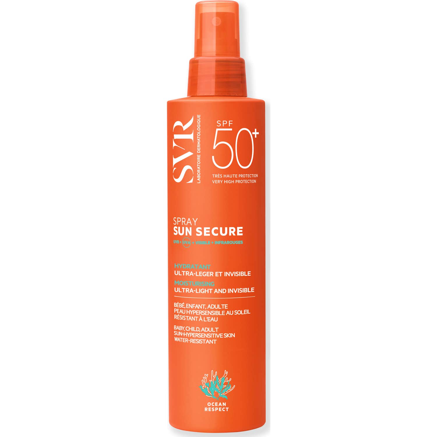 SVR Sun Secure Spray Protector Solar SPF50+ 200ml