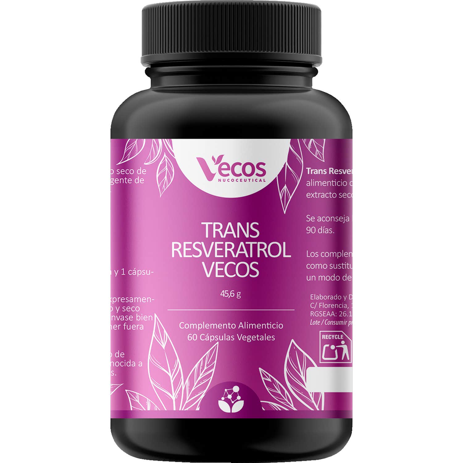 Vecos Nucoceutical Trans Resveratrol 60caps