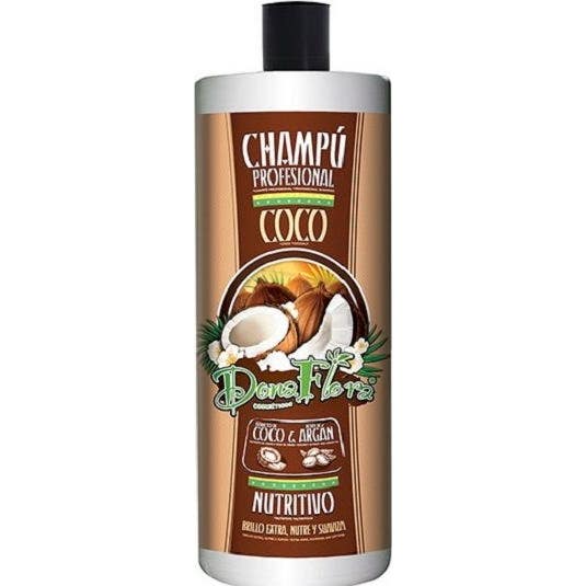 Dona Flora Champú Nutritivo Coco Y Argan 1000 Ml