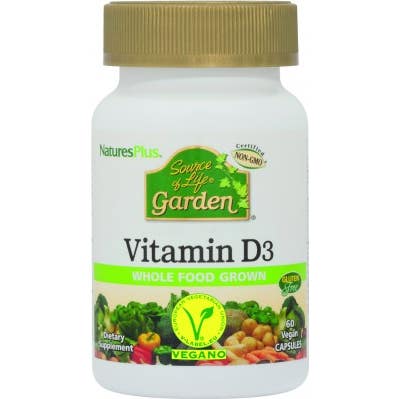 'Nature''s Plus Garden Vitamina D3 60caps'
