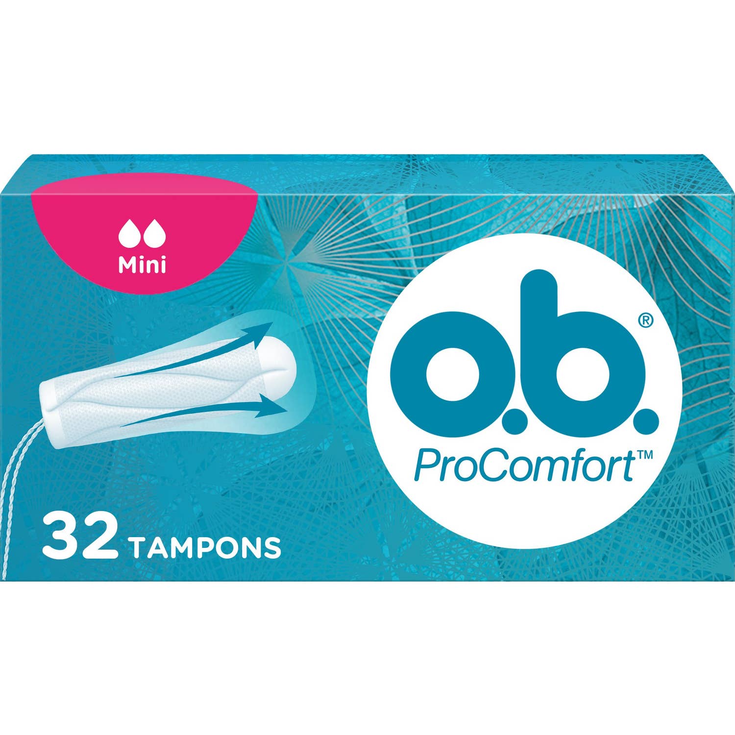 Ob Tamp Per Procomf Mini 32 Unidades