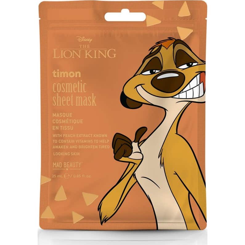 Mad Beauty Lion King Sheet Mask Timón 25ml