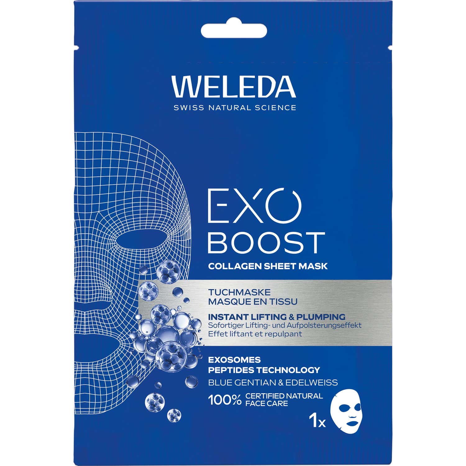 Weleda Exo Boost Collagen Sheet Mask 20 ml