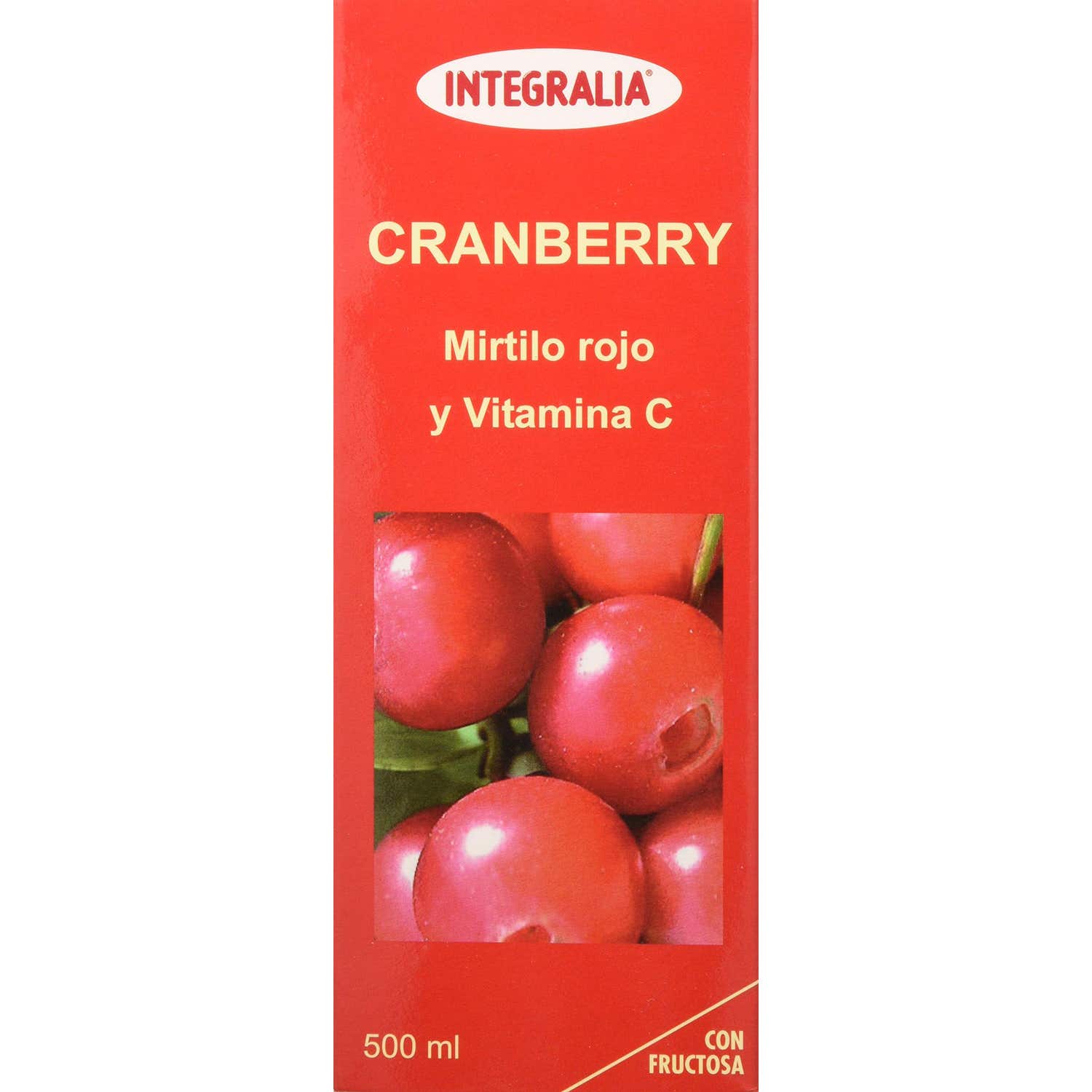 Integralia Rojo Cranberry Jarabe 500 Ml - Imagen 2