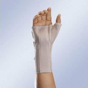 Orliman Muñequera Fer. Soporte Pulgar Izquierda. T-1 12-15 cm